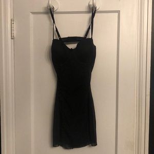 Iridesscent (Nordstrom brand) black sheer chemise